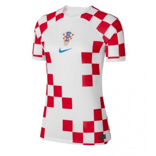 Kroatien Hemmatröja Kvinnor VM 2022 Kortärmad